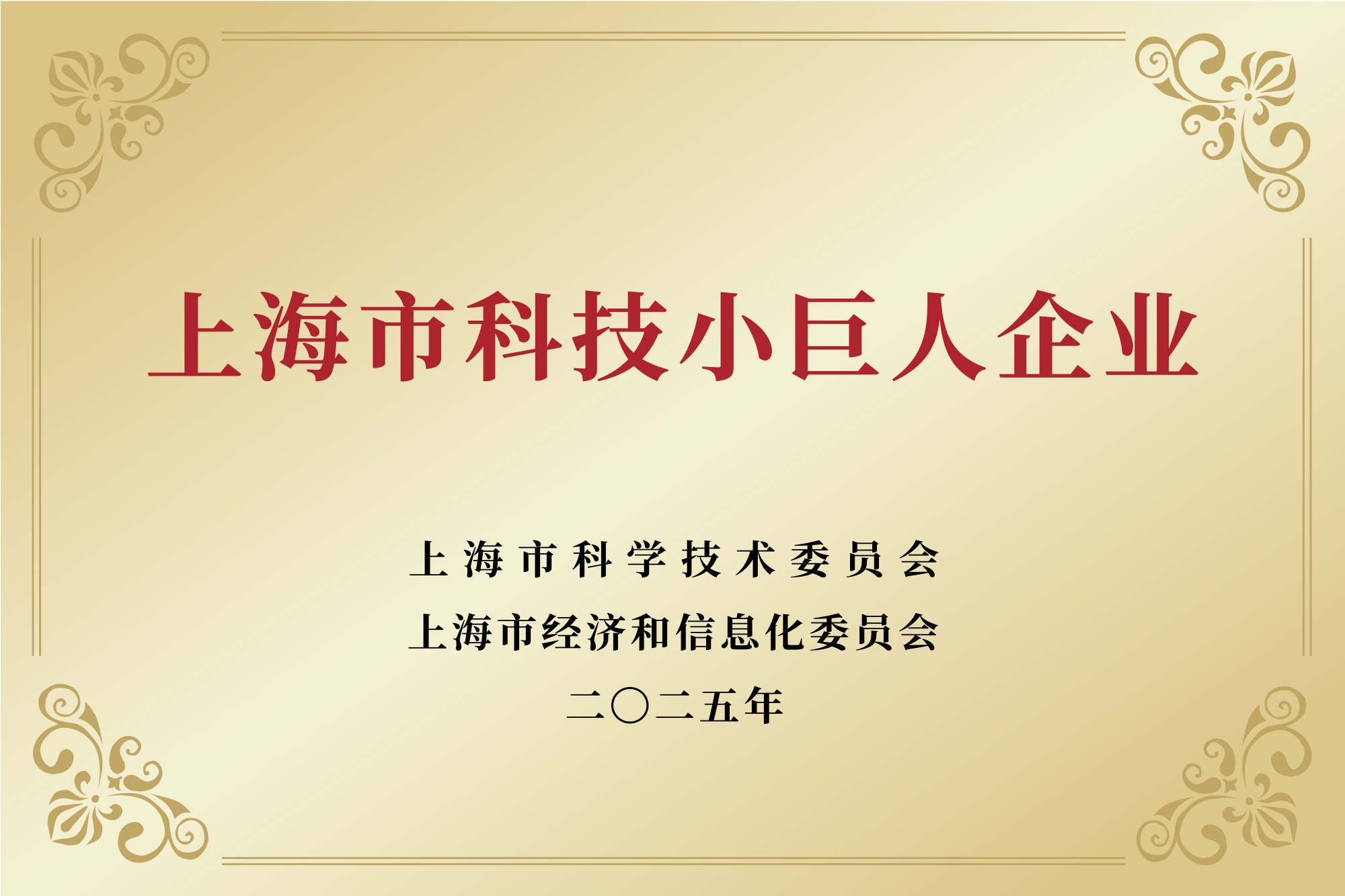 上海市科技小巨人企业